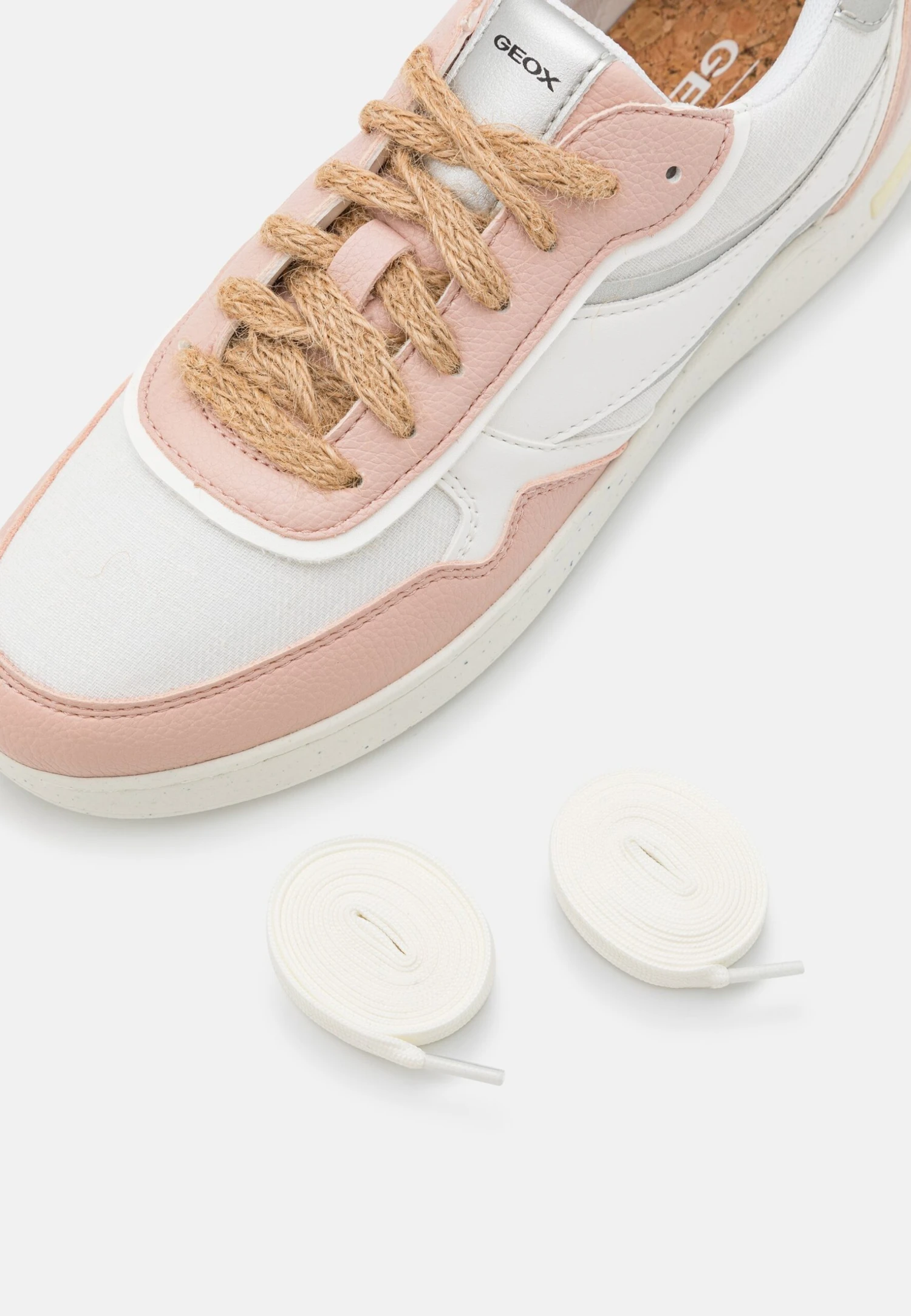 Geox Jaysen - Baskets Basses - Peach/White 6 Geox Jaysen - Baskets Basses - Peach/White – Image 6