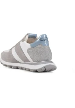 Geox D Spherica Vseries - Baskets Basses - Light Grey White -Geox 75e2c3a2f50547ac990432e18f3d4651
