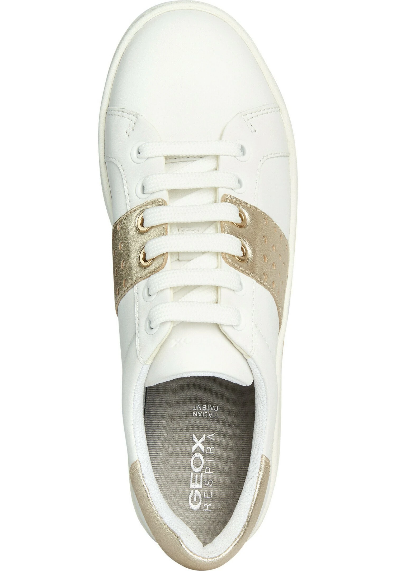 Geox D Skyely - Baskets Basses - White Gold 3 Geox D Skyely - Baskets Basses - White Gold – Image 3