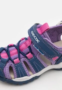 Geox Borealis Girl - Sandales De Randonnée - Navy/Lilac -Geox 78e7962ee42647768c9b67c6cd921ab5