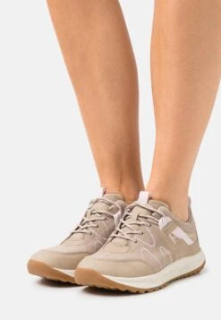 Geox Delray Wpf - Baskets Basses - Light Taupe/Antique Rose