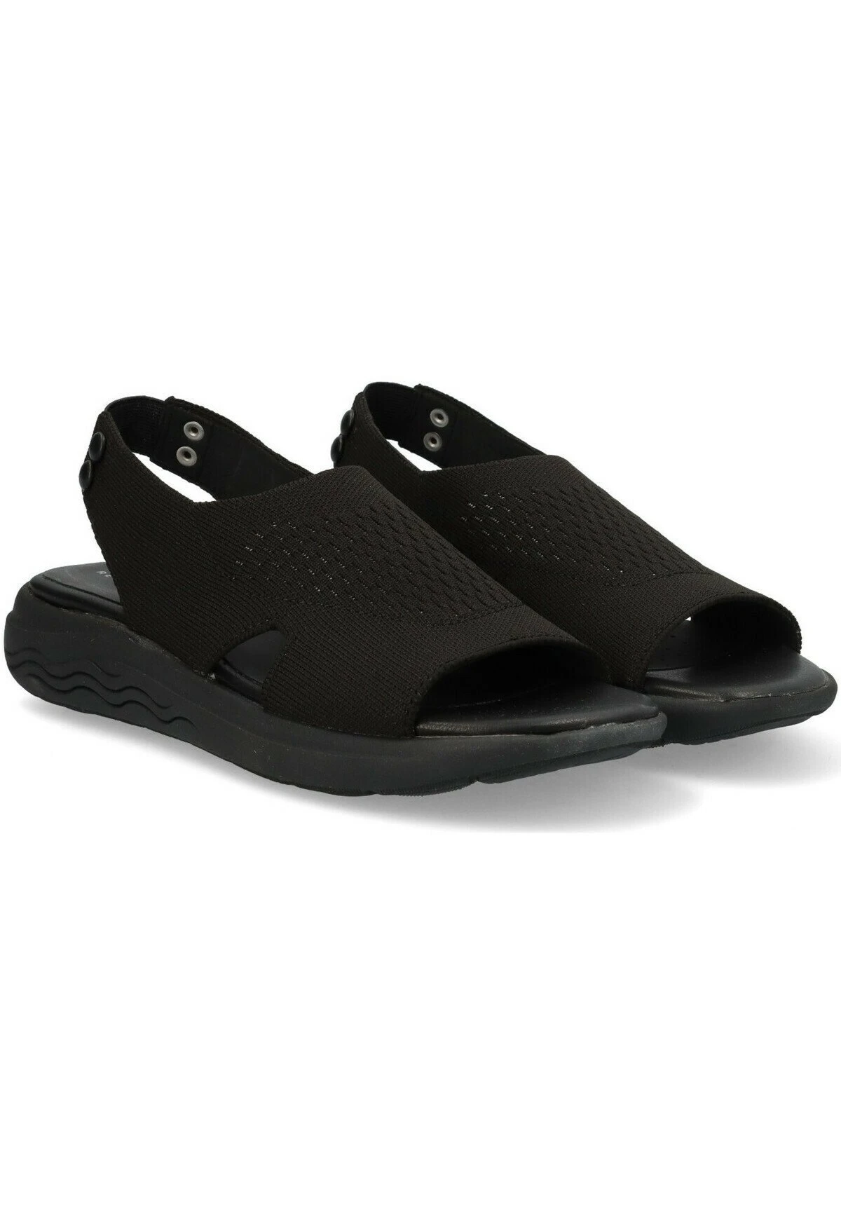 Geox Spherica Ec5 - Sandales Compensées - Black 2 Geox Spherica Ec5 - Sandales Compensées - Black – Image 2