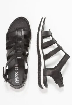 Geox Vega - Sandales Classiques / Spartiates - Black -Geox 7a5e2781264c4473b595bb27db40e169