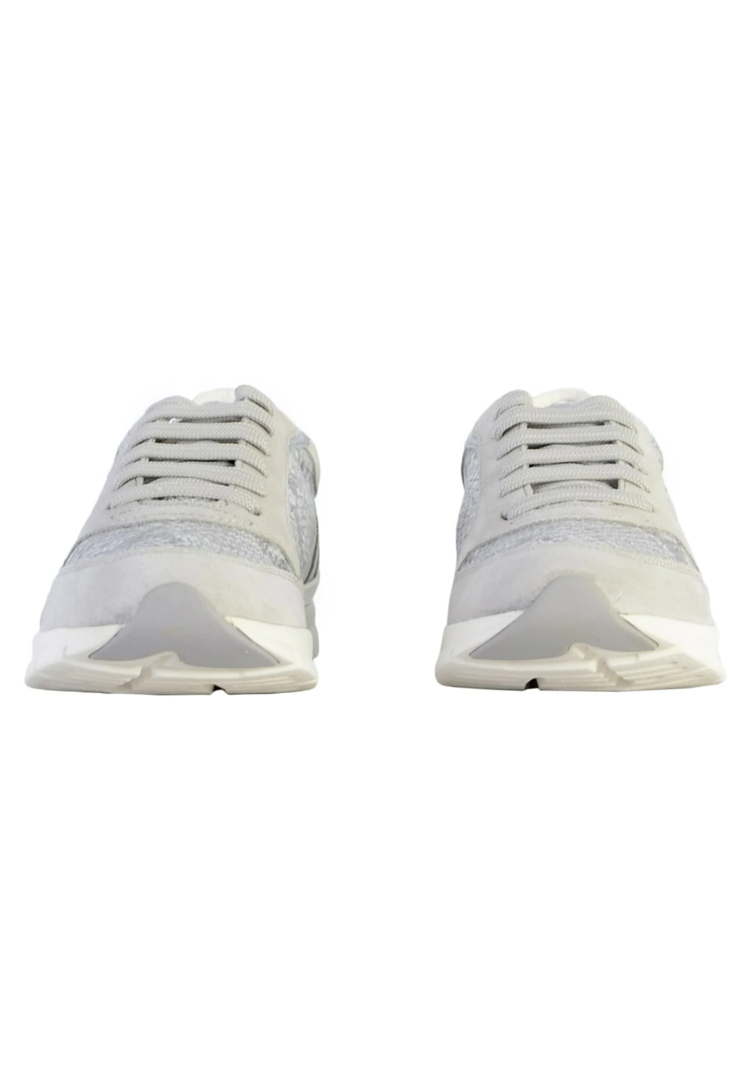 Geox Baskets Basses - Gris Argent 3 Geox Baskets Basses - Gris Argent – Image 3