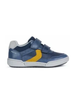 Geox Baskets Basses - Blau/Navy Dk/Yellow