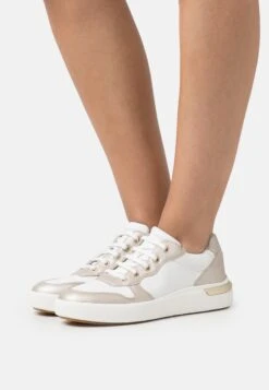Geox Dalyla - Baskets Basses - White/Gold