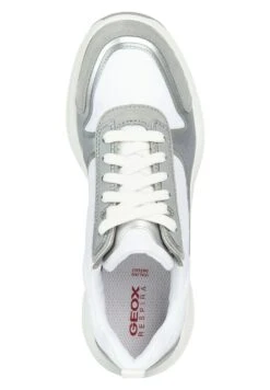 Geox D Pg1X - Baskets Basses - Light Grey/White -Geox 7eef040438c74297902f01826d802def