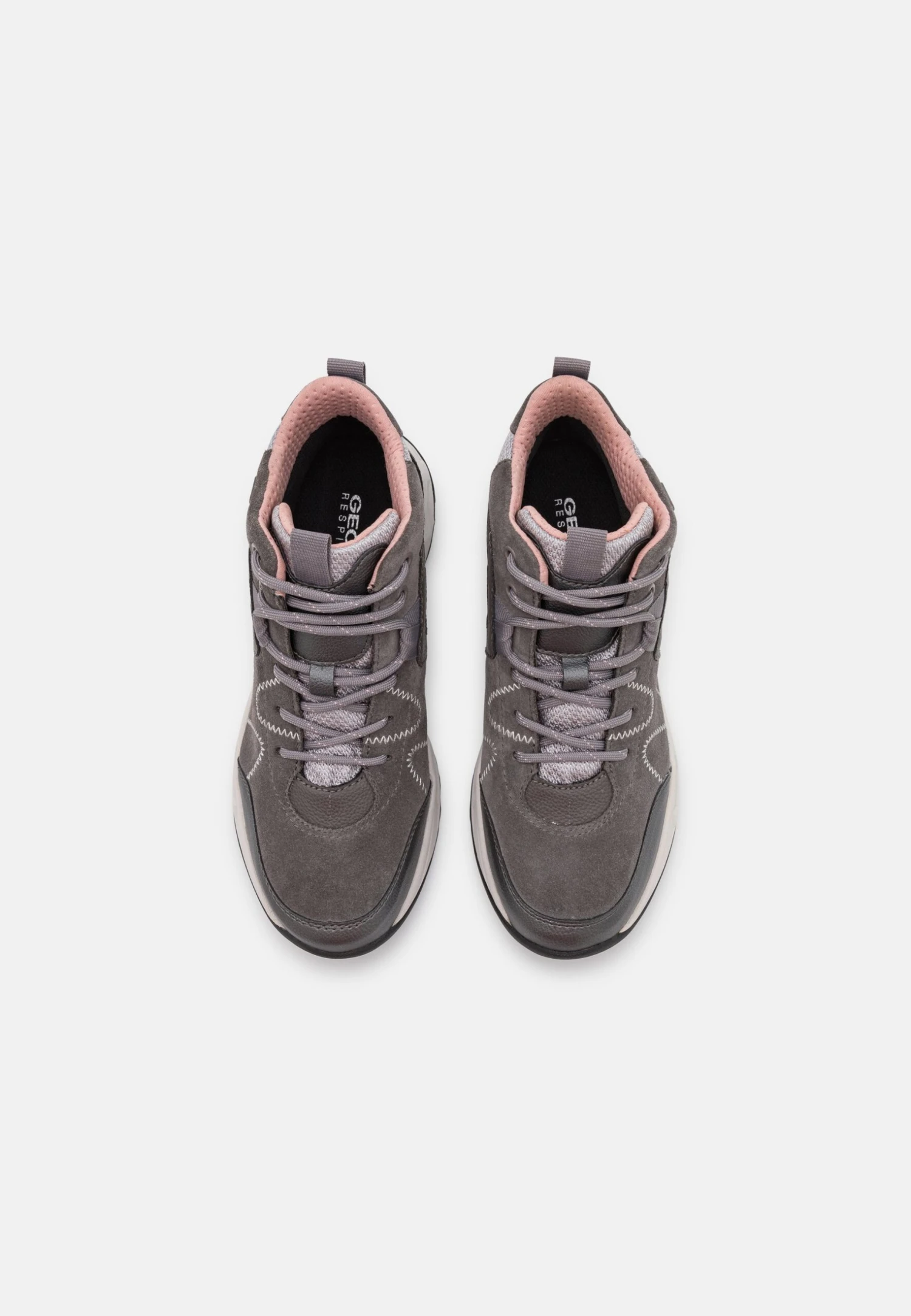 Geox Delray - Baskets Montantes - Dark Grey/Light Grey 6 Geox Delray - Baskets Montantes - Dark Grey/Light Grey – Image 6