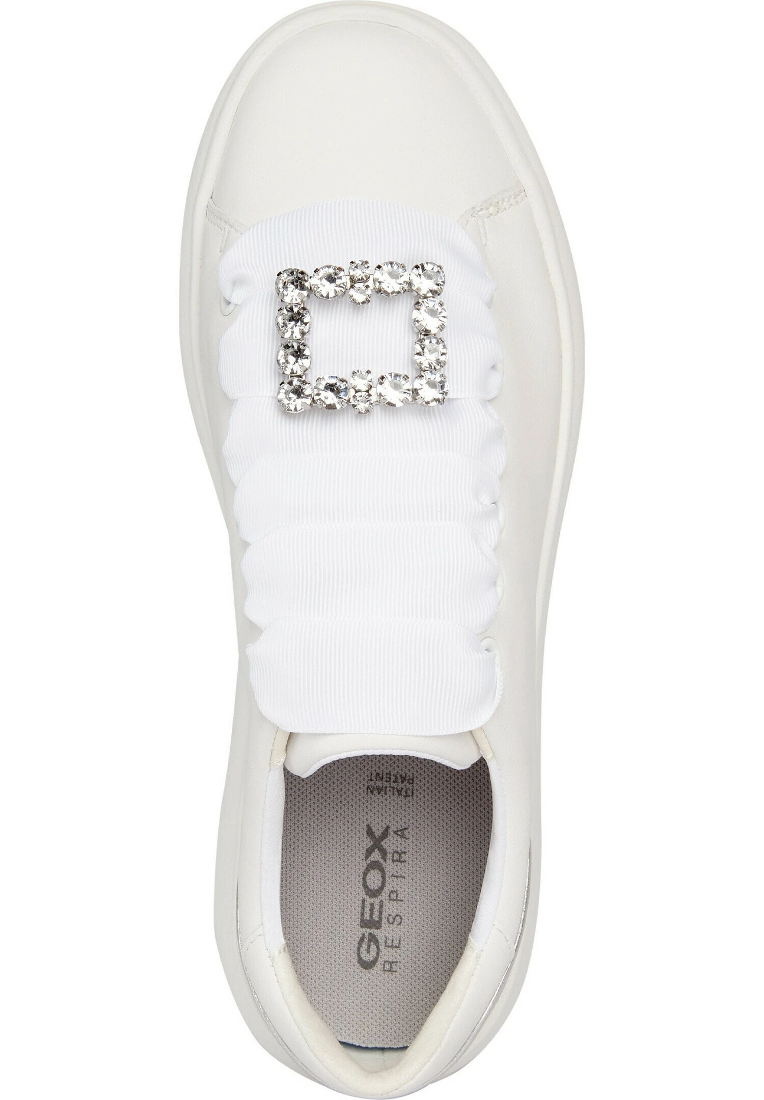 Geox D Spherica - Baskets Basses - White Silver 3 Geox D Spherica - Baskets Basses - White Silver – Image 3