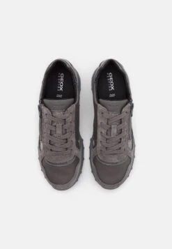 Geox Alleniee - Baskets Basses - Gris -Geox 84a38bf048b04eb5bfbbb4095b527caa