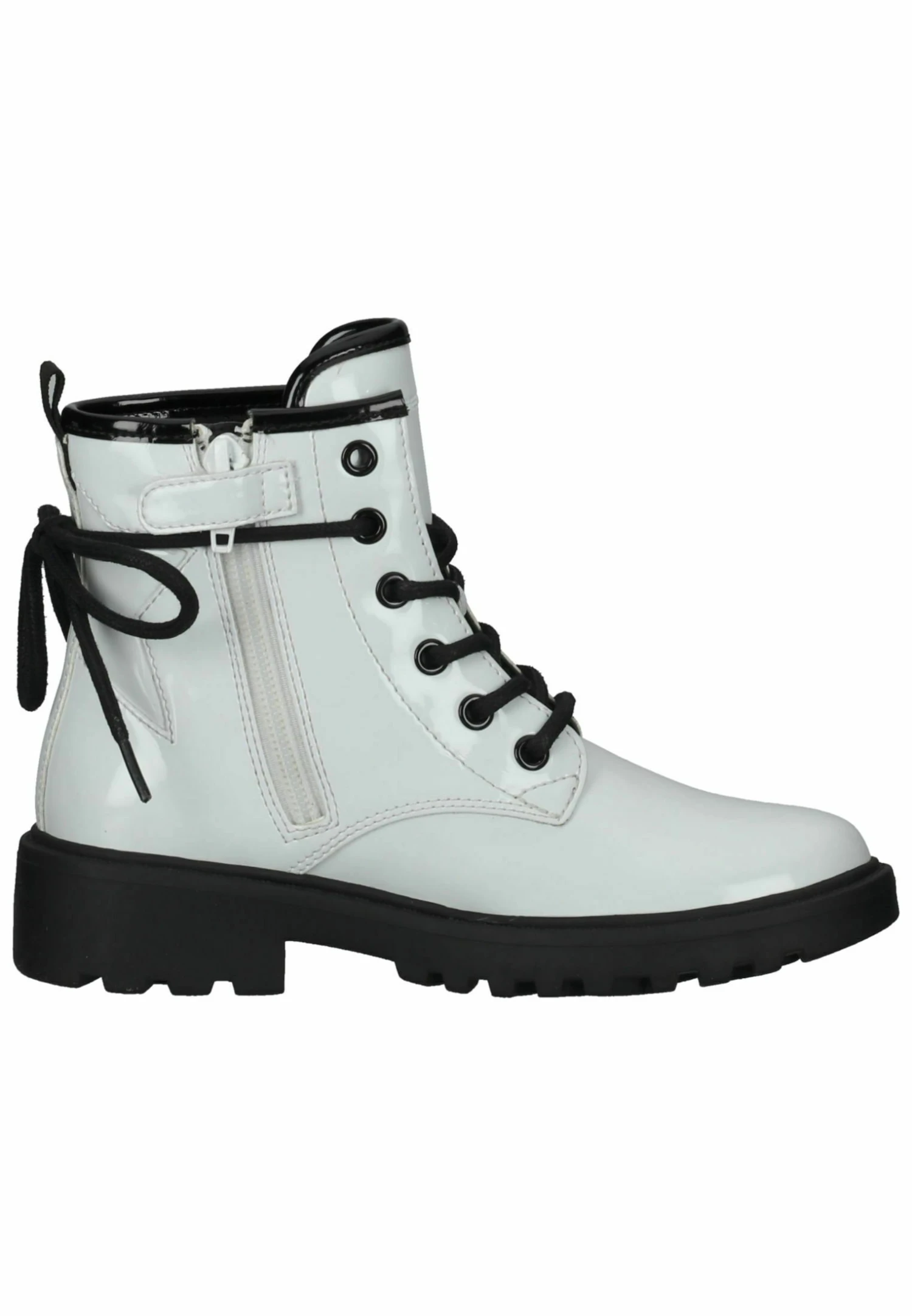 Geox Bottines À Lacets - White Black 6 Geox Bottines À Lacets - White Black – Image 6