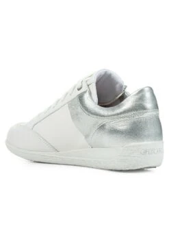 Geox D Myria - Baskets Basses - White/Silver -Geox 8b583647044a466eb3cb41b29e560403