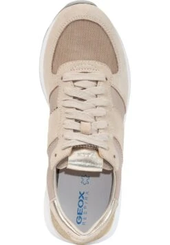 Geox D Spherica Vseries - Baskets Basses - Light Taupe Light Gold -Geox 950d57d417de487bb43e6140386276c8
