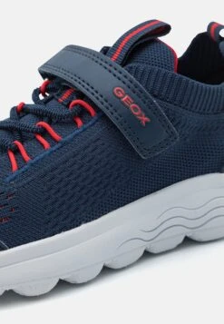 Geox J Spherica Unisex - Baskets Basses - Navy/Red -Geox 95789f3be59f418283e23ff24d9c3818