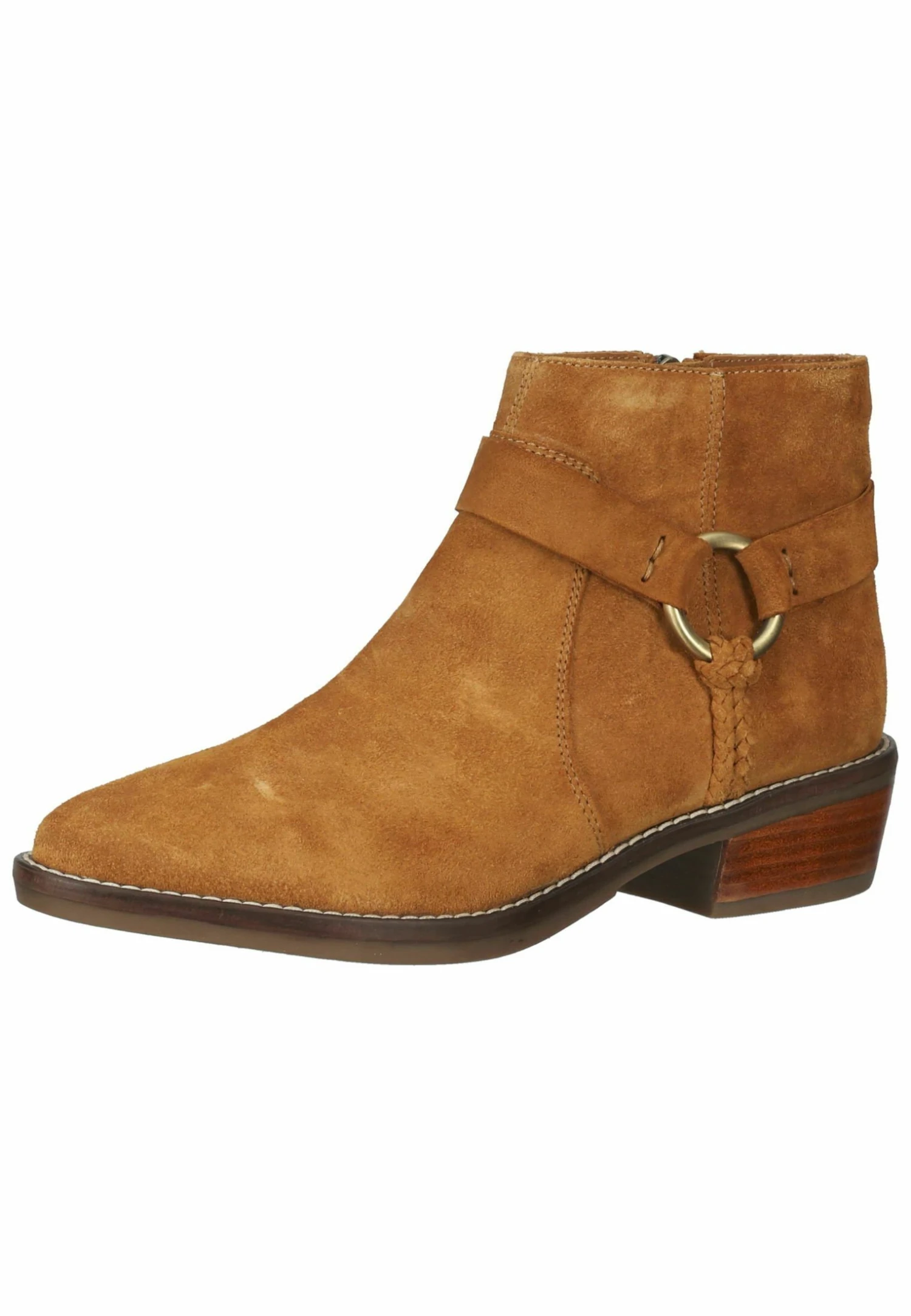 Geox Boots À Talons - Cognac 2 Geox Boots À Talons - Cognac – Image 2