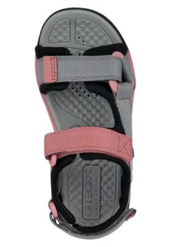 Geox Jr Borealis - Sandales De Randonnée - Black/Grey -Geox a0ff610dba014e6cb86548f4919cf1b3
