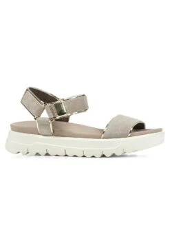 Geox D Xand 21S - Sandales À Plateforme - Sand/Light Gold