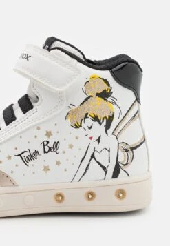 Geox Disney Tinker Bell Light Up Skylin Girl - Baskets Montantes - White/Black -Geox a31c0518012d45bebca820f80ddf52a3