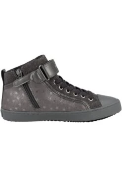 Geox Kalispera Girl - Baskets Montantes - Grey -Geox add285f6afc54e0eaee2ab8f7681eaba