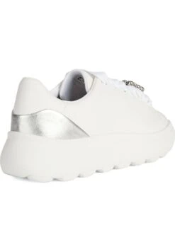 Geox D Spherica - Baskets Basses - White Silver 11 Geox D Spherica - Baskets Basses - White Silver -Geox ae2c9465aeb5413bbb7087483624eac3