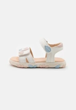Geox Haiti Girl - Sandales - White/Light Rose