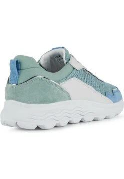 Geox Spherica - Baskets Basses - White Green -Geox b2a5e72ba0064d14ba18c7be1beef248