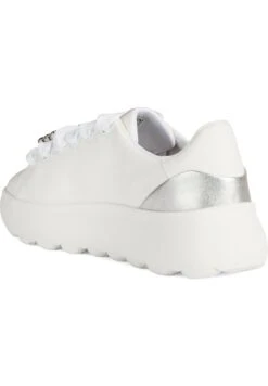 Geox D Spherica - Baskets Basses - White Silver 9 Geox D Spherica - Baskets Basses - White Silver -Geox b6ad99d45e9d49f4a254a21231389f20