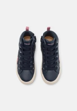 Geox Kalispera Girl - Baskets Montantes - Navy/Dark Pink -Geox b79cd532775d4c08b48e6bde1ca4afc1