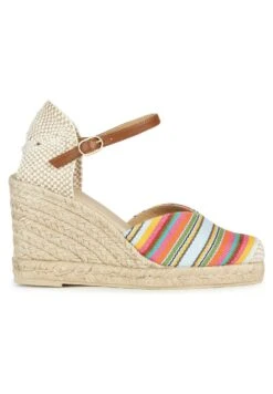 Geox D Gelsa - Escarpins Compensés - Multicolor/Camel