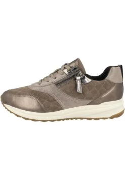 Geox D Airell A - Baskets Basses - Dark Beige