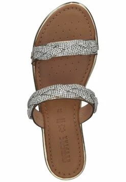 Geox Pantoletten - Mules - Champagne Cb500 -Geox bcaf33e5d6124f9f862d227f9001e193