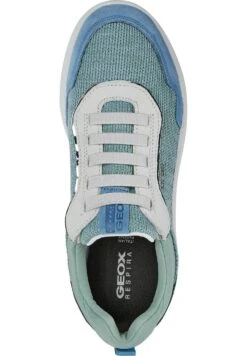 Geox Spherica - Baskets Basses - White Green -Geox bdb8a7377b134cd692951da1b584051d