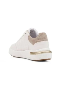 Geox D Dalyla - Baskets Basses - Off White Light Taupe -Geox be716c3c31f940d7886b4b0e8946994f