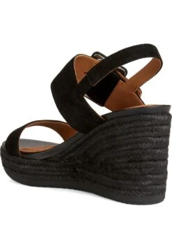 Geox D Ponza - Sandales Compensées - Black -Geox c16196760d6b453a87a8376bbc13d6a1