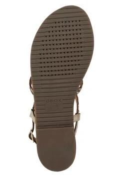 Geox D Sozy S - Tongs - Light Gold Black -Geox c16e4d8db7a34ca9bb34bb6218e193ef