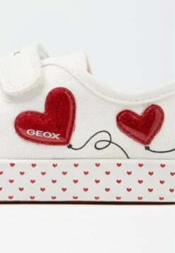 Geox Ciak Girl - Baskets Basses - White/Red -Geox c4e61ec71a7f4dbf918e15d42d9b821f