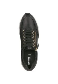 Geox Kency Schwarz - Baskets Basses - Schwarz -Geox c9089fb53f584cdc9b6bb0b1558795fe