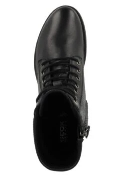 Geox Damen Schuhe - Bottines À Lacets - Black -Geox c9b1bd120a3045f58d321569df8cd708