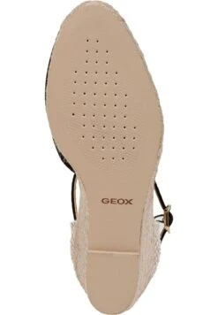 Geox D Gelsa - Sandales Compensées - Black -Geox cc4e3cb999764f77b63c32efe1d55810