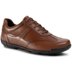Chaussures Basses Geox U Edgware A U023BA 043BC C6001 Cognac
