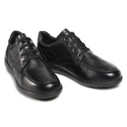 Chaussures Basses Geox U Leitan D U043QD 00085 C9999 Black -Geox chaussures basses geox u leitan d u043qd 00085 c9999 black 4