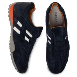 Chaussures Basses Geox U Snake L U4207L 02214 C4002 Navy -Geox chaussures basses geox u snake l u4207l 02214 c4002 navy 4