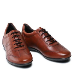 Chaussures Basses Geox U Symbol B U74A5B 00043 C6003 Browncotto 1 -Geox chaussures basses geox u symbol b u74a5b 00043 c6003 browncotto 1 4