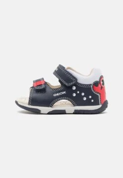 Geox Tapuz Unisex - Sandales - Navy/Red