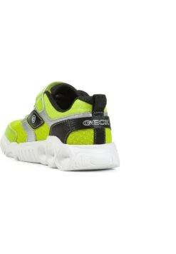 Geox Baskets Basses - Lime Black -Geox d4b93438979a4d95ba54cde659a30509