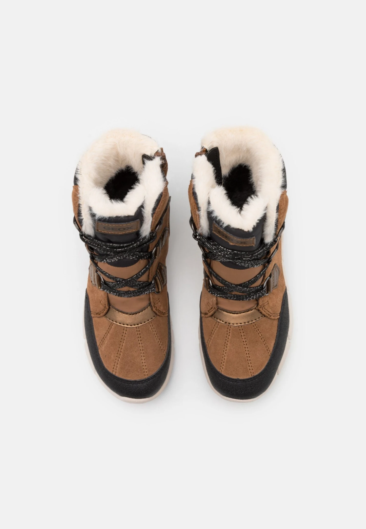 Geox Flexyper Girl - Bottes De Neige - Whisky/Black 4 Geox Flexyper Girl - Bottes De Neige - Whisky/Black – Image 4