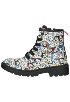 Geox Disney Princess - Bottines À Lacets - White/Multicolor