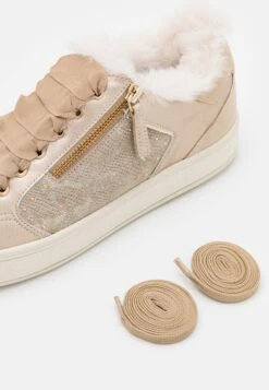 Geox D Leelu - Baskets Basses - Taupe -Geox d8d706ffe32e45c3a5c0c699b7742b46