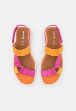 Geox D Spherica Ec5W - Sandales À Plateforme - Fuchsia/Orange -Geox d8e7621993a34e8a9d48025546690a57