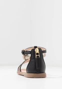 Geox Karly Girl - Sandales - Black/Platinum -Geox d99bb02e0e6c4a4d80f670aa5fc2ca13